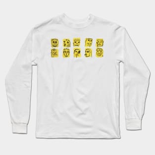 face Long Sleeve T-Shirt